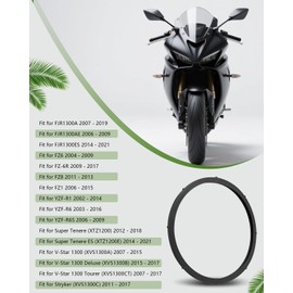 Fuel Pump Tank O-Ring Seal/Gasket 19B-24486-01-00 Fit for Yamaha YZF R6 R1 FZ6 FZ6R FZ8 FZ1, Replacement for Motorcycles