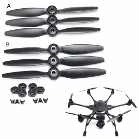 For Yuneec Typhoon H 480 6Pack Black Propeller A/B Blades Props CWX3 CCWX3 For Yuneec Typhoon H 480 c