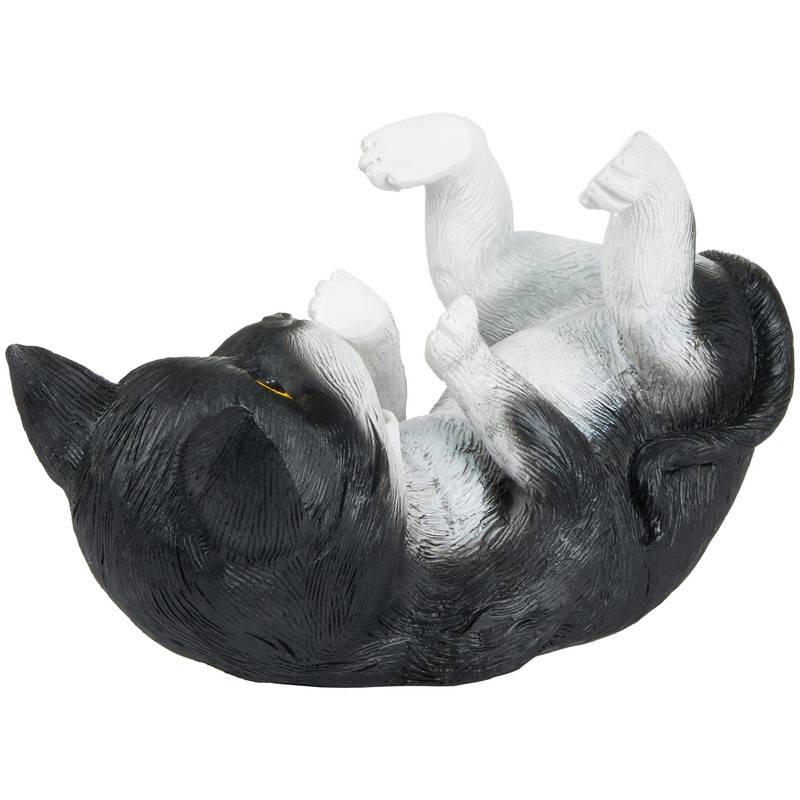 BRUBAKER Wine Bottle Holder Cat - Polyresin Bottle Decoration -