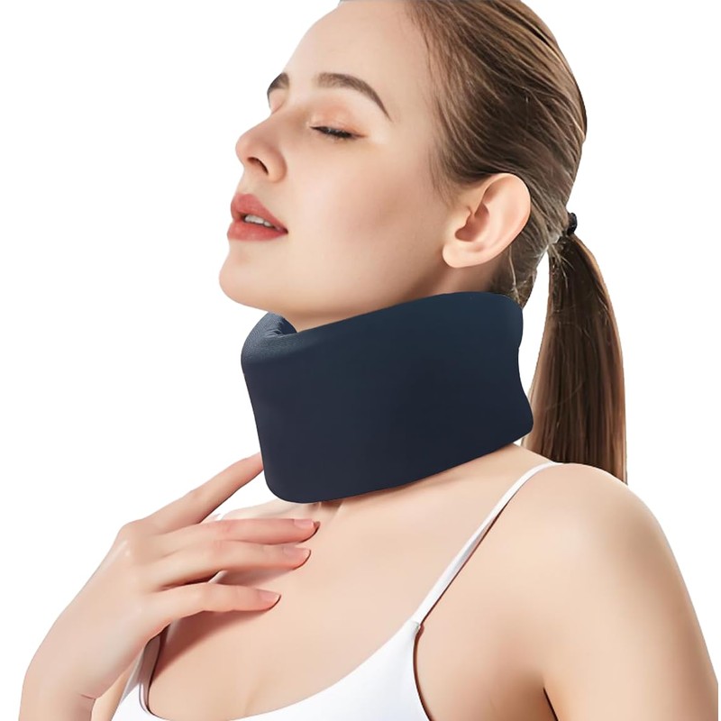 4 Pack Cervical Collar Dust Sleeve, Black Soft & Elastic