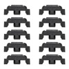 10pcs Headlight Trim Ring Clips 51132752145 Plastic Front Headlight Bezel
