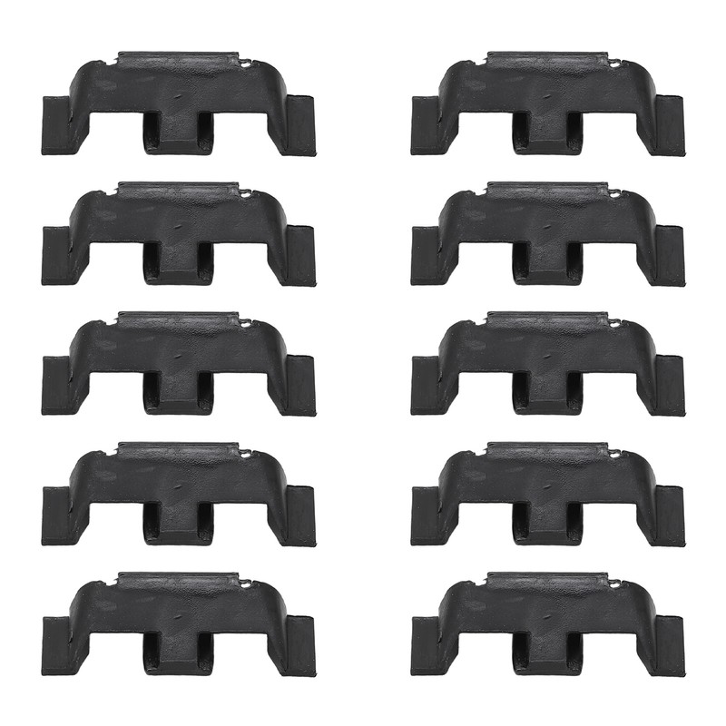 10pcs Headlight Trim Ring Clips 51132752145 Plastic Front Headlight Bezel