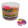 Koovi – Sacapuntas Transparentes, Bote C/100 PZ, afilador de lápices