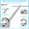 Life2 Kiku, Sink Wrench, Water Circulation Tool, Faucet Spanner, Faucet