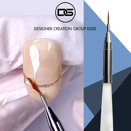 Diesel It's Genie Gel Nail Brush Short Liner 02 Drawing Fine Brush / 디젤 잇츠 지니 젤네일 브러시 숏 라이너 02 드로잉 세필브러쉬