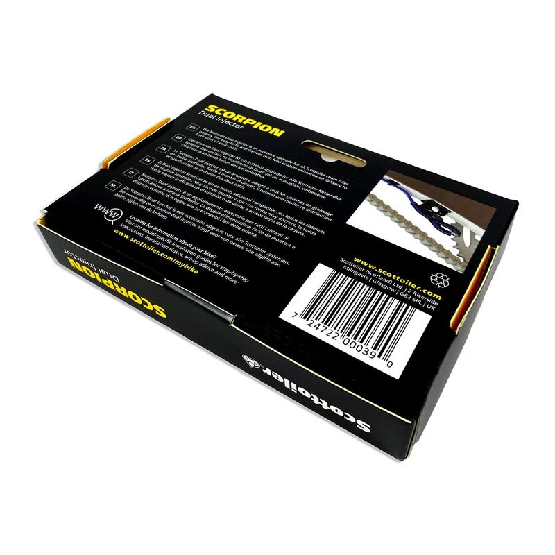 Scottoiler Scorpion Dual Injector - Twin Feed applicator for All