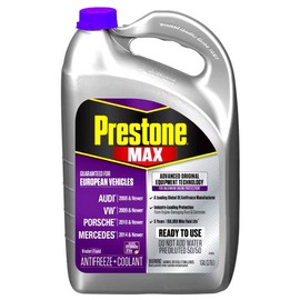 Prestone MAX Coolant + Antifreeze For European Vehicles, Violet,  50/50 - 1 Gal.