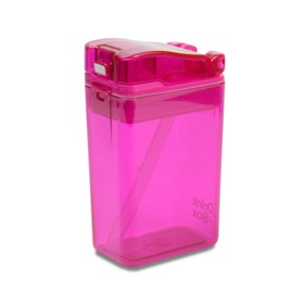 Precidio Design New 2022 Drink in the Box Eco-Friendly Reusable Drink Container, 8oz (Pink) 1008PK