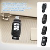 3pcs Garage Remote Holder, Garage Door Opener Clip for Visor