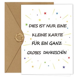 Werfunee Werfunee - Abschiedskarte Kollegen A6 (mit Umschlag) - Lustige Karte Abschied Kollege - Abschiedsgeschenk Kollegen Jobwechsel - Karte Abschied Kollegin - Ruhestand Karte (Danke karte)