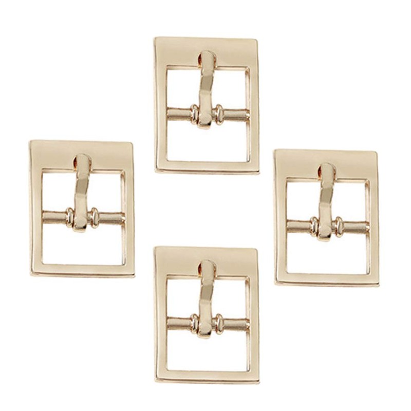 4 Pieces Small Roller Buckle Belt Buckles Closing Buckles Belt