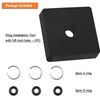 3/8 Inch Impact Socket Retaining/Retainer Ring Clip with O-ring &