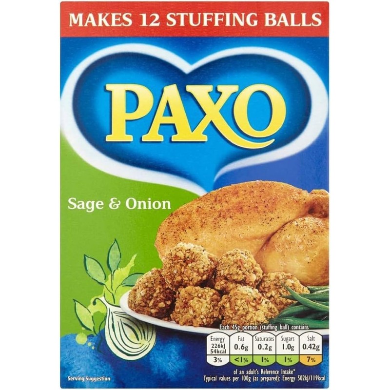Paxo Sage & Onion Stuffing - 170grams - (6 ounces)