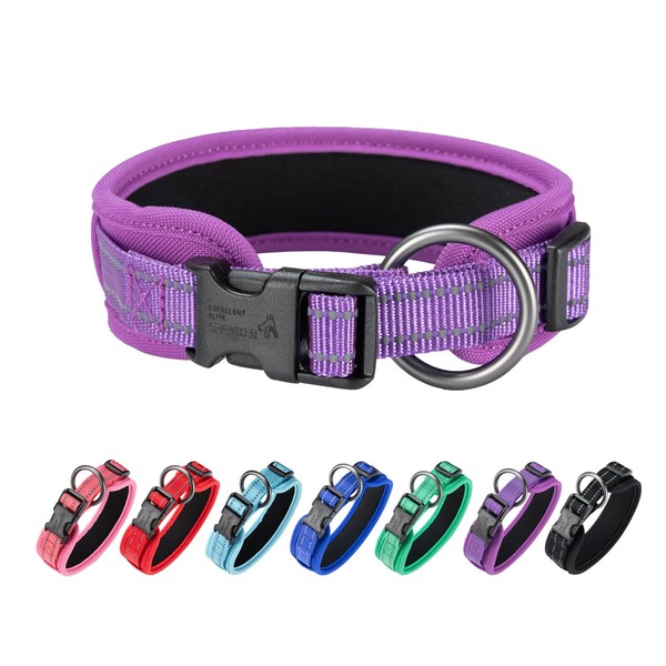 EXCELLENT ELITE SPANKER Premium Dog Collar Ultra Comfort Padded Dog