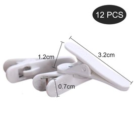 12Pcs Headphone Headset Cable Cord Clip Holder Earphone Wire Clip for Earphone Wire to Fix Headphone Wire