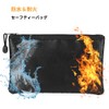 Fireproof Safe, Valuable Document Storage Case, Waterproof Document Case, Double