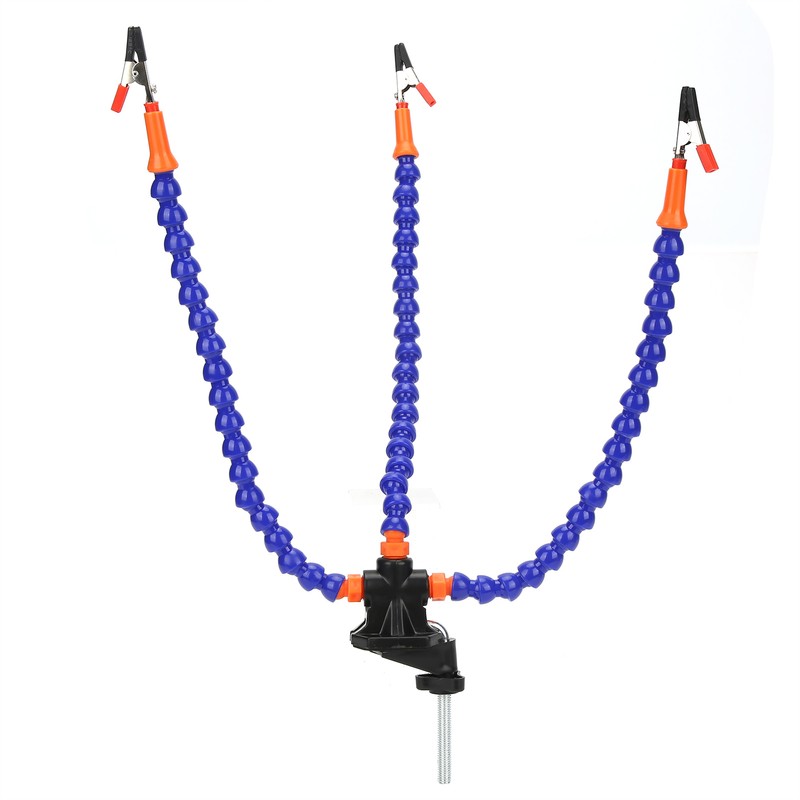 Arm Soldering Tools 3 Flexible Helping Hand Clamp with Aluminum