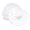 4pcs Silicone Nursing Cups Spill Prevention Prevent Friction Breastmilk Collection