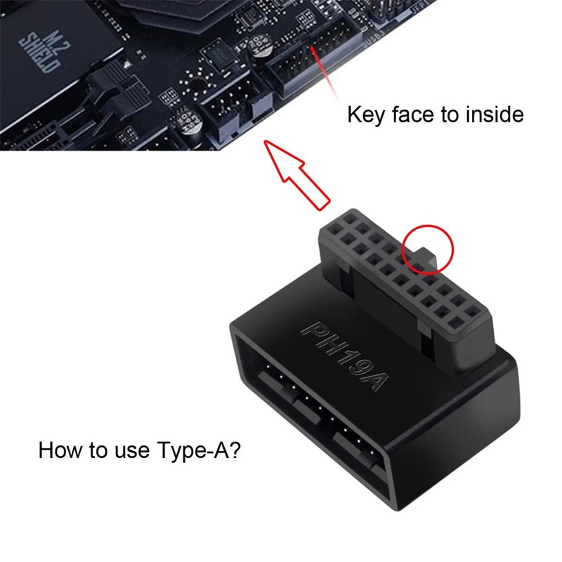 NFHK 1 juego de adaptador de extensión USB 3.0 de