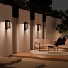 Lustrlach Upgraded Motion Sensor Outdoor Wall Light, 15” Porch Light