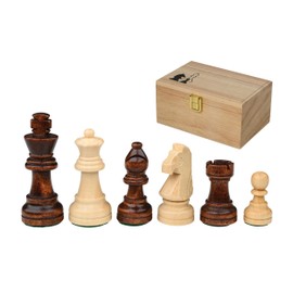 Philos 2090 Chess Pieces Richard King Height 63 mm in Wooden Box