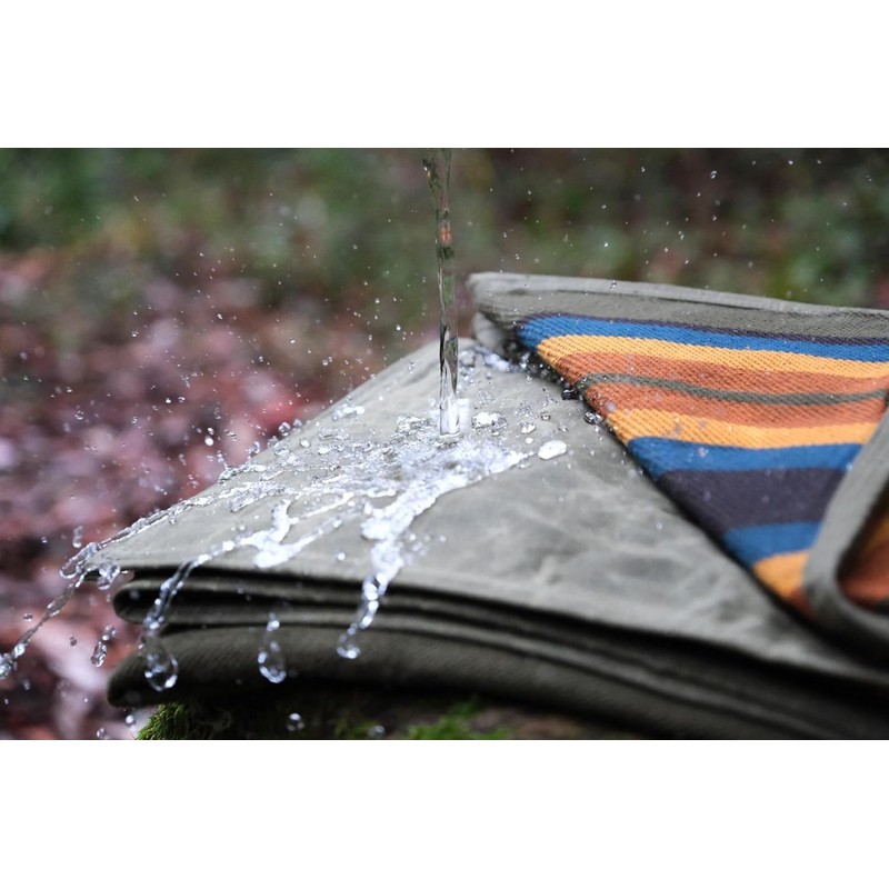 WP West Path Waterproof Outdoor Canvas Camping Blanket - Waxed