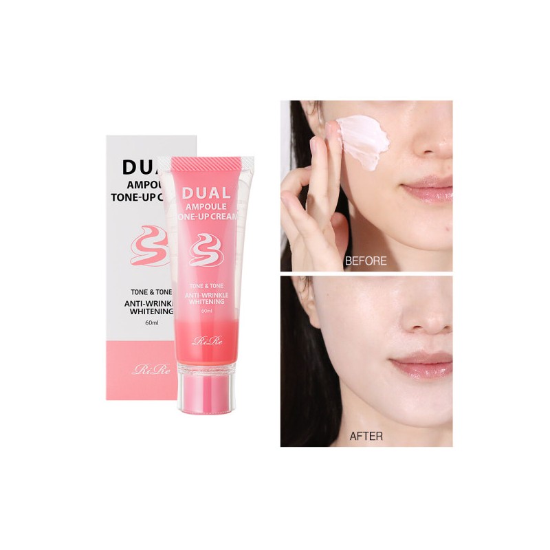 Lir 리르 듀얼 앰플 톤업크림 LIR Dual Ampoule Tone-Up Cream