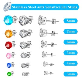 Evatage Reusable Ear Piercing Gun Kit, Professional Ear Piercing Gun with Stainless S...