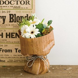 NCW-SRB Short Wax Paper Roll, Brown, 11.8 inches (30 cm) Width x 66.6 ft (20 m) Roll