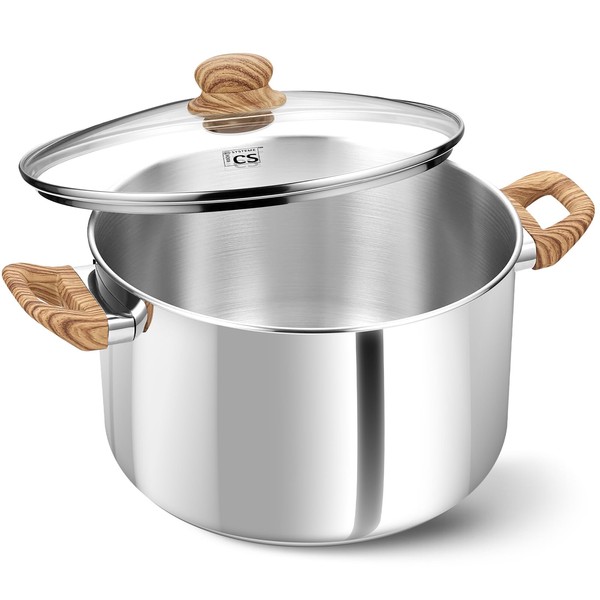 KOCH SYSTEME CS Stainless Steel Pot - 6 Quart Induction