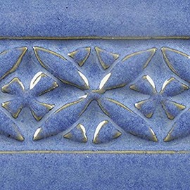 AMACO - 35430R Amaco 1371047 Potters Choice Lead-Free Glaze, PC-23, 1 Pint Capacity, Indigo Float