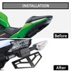 PSLER Mudguard Eliminator License Plate Bracket for Ninja 650 Z650
