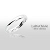 Lara Christie cr3872-w Eternal Beauty Silver Ring White Label, Metal,