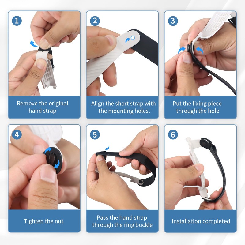 AMVR Extended Ankle Straps for Large and Large HandsFits Controller