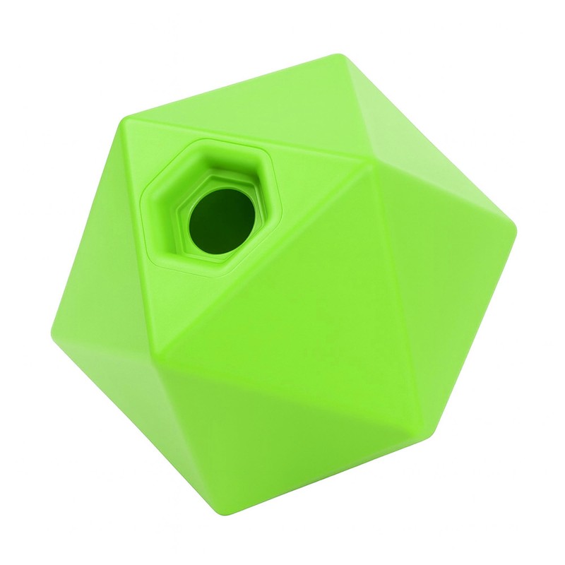 Oypla Coco Equestrian Green Refillable Hexagonal Horse Treat Ball Stable