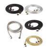 HIbbent 90'' All Metal Shower Hose, Extra Long Stainless Steel