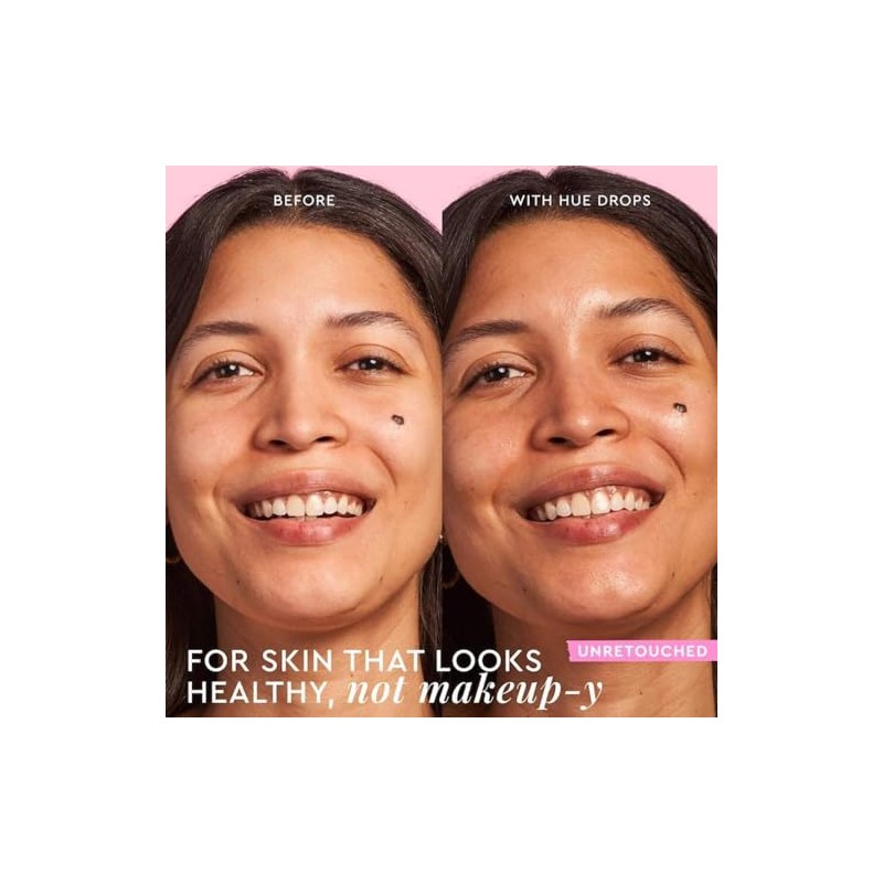 Hue Drops Face Serum Glow Bronzing Drops + Tinted Serum