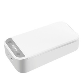 UV Cleaning Box USB Rechargeable Voice Broadcast Portable UV Cleaner Case with Aroma Diffuser for Glasses Jewelry