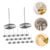 ULTECHNOVO 20Pcs Stainless Steel Tea Pot Filters Spring Strainers for