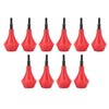 10PCS Archery Arrow Head Safety Arrow Tips Screw in Nylon