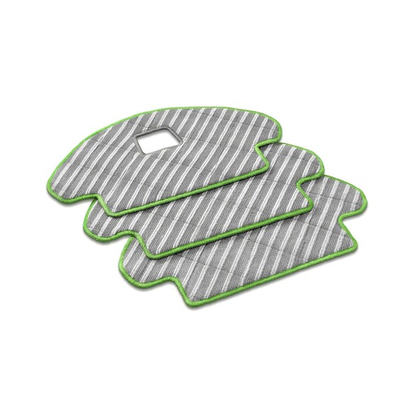 iRobot Authentic Parts- Roomba Combo Washable Cleaning Pad (x3) - Reusable - Compatible with Combo series only - Grey and Green