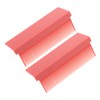 Mikinona 2pcs Hair Straightening Comb Attachments for Heated Brushes Durable