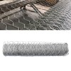 TINVHY Galvanized Hexagonal Wire Poultry Netting Mesh for Craft Projects