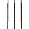 Mission Darts Ripple, Steel Tip, Replacement Points, Black, 40mm (X2736)