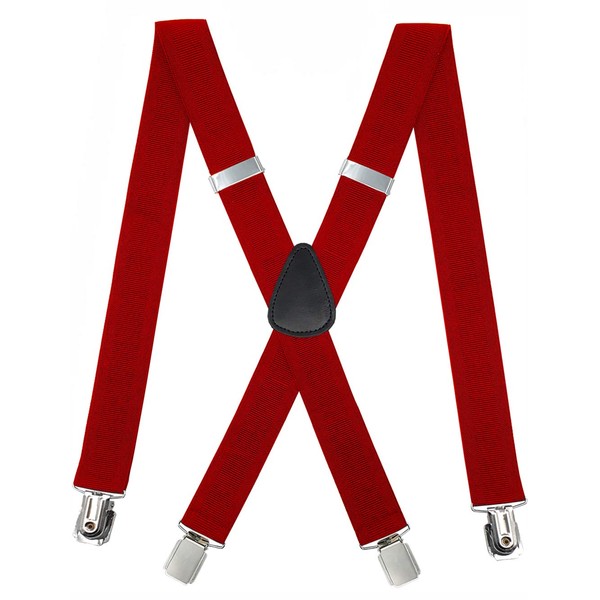 METUUTER Suspenders for Men – Heavy Duty Adjustable Elastic Suspenders