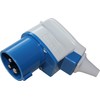 CEE MENNEKES Right Angle Plug Caravan 16A; 3-Pin 6h 230