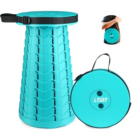 ZTMT FoldingStool Colorful Stool Body Portable Collapsible Stool Seat Max Load Capacity 397lbs, Telescopic Folding Stools Retractable Stools for Adults Kids Camping Hiking Travel Outdoor BBQ