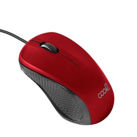 Cool USB-Maus, kabelgebunden, Rot