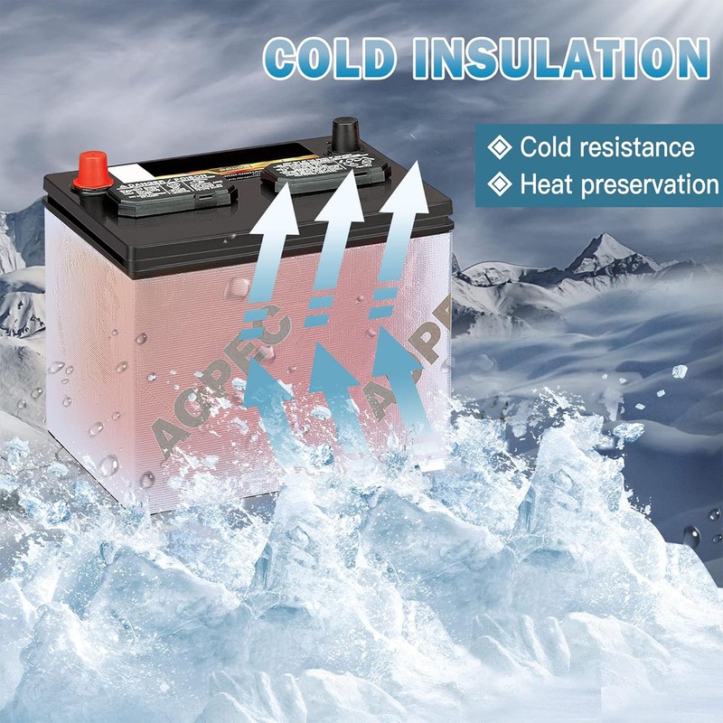 AOPEC Battery Insulation Kit Fits Most Top And Side Mount