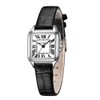 Szaikyri Classic Square Watches for Women with Roman Numerals Ladies